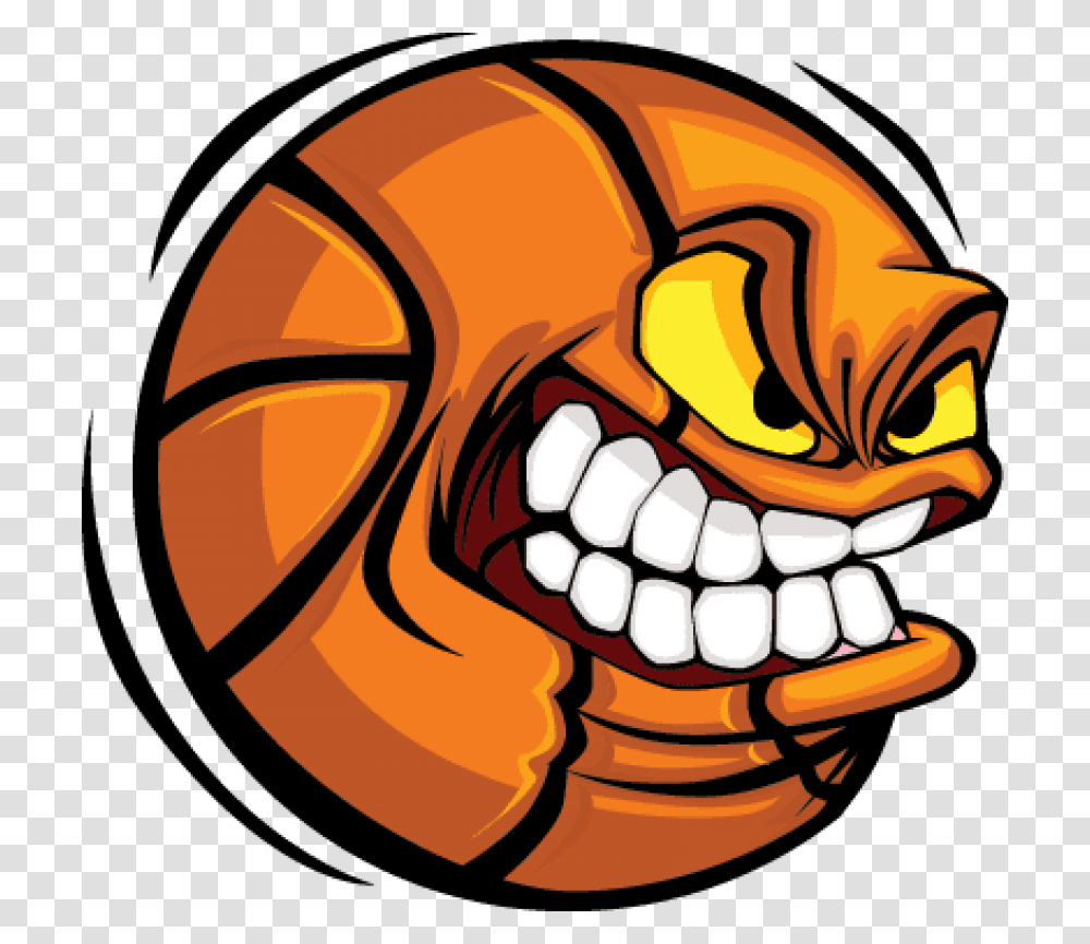 Angry Basketball Icon Favicon Angry Basketball, Teeth, Mouth, Helmet, Clothing Transparent Png