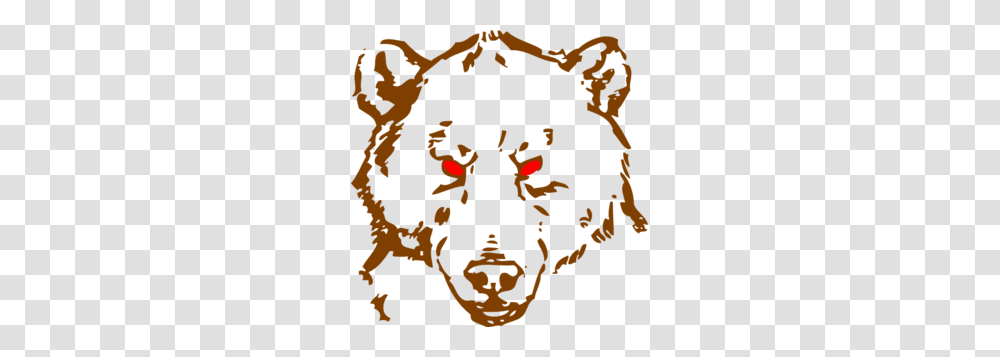 Angry Bear Clip Art, Poster, Advertisement Transparent Png
