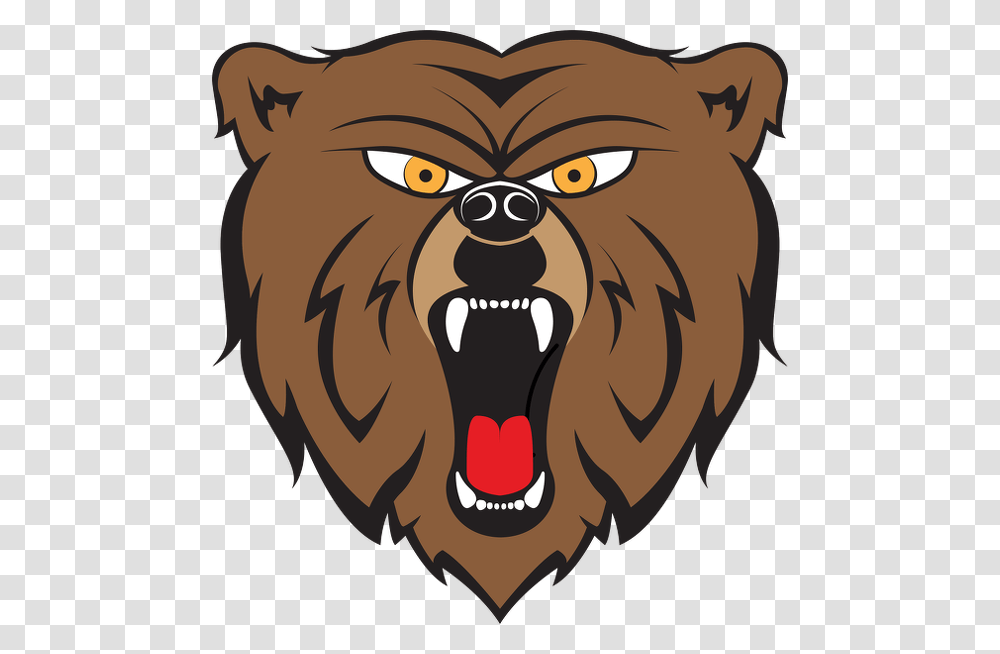 Angry Bear, Mammal, Animal, Wildlife, Beaver Transparent Png