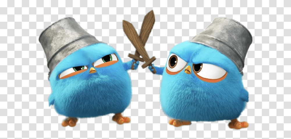 Angry Bird Blues Fighting Image, Angry Birds, Toy, Animal Transparent Png