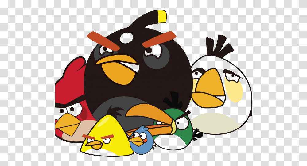 Angry Bird Clipart Imagens Angry Birds Clip Art Of Angry Bird, Sunglasses, Accessories Transparent Png