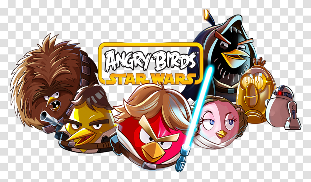 Angry Bird Star Wars, Angry Birds, Comics, Book Transparent Png