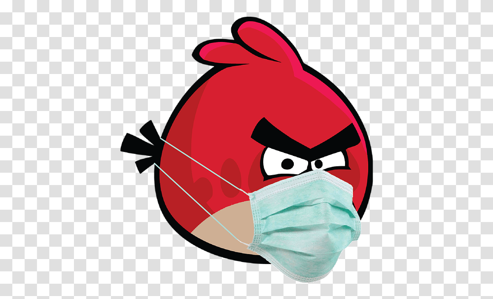 Angry Bird Surgical Mask Angry Birds Icon, Surgeon, Doctor Transparent Png