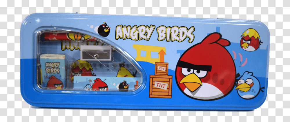 Angry Birds 6 Piece Metal Box Fictional Character Transparent Png