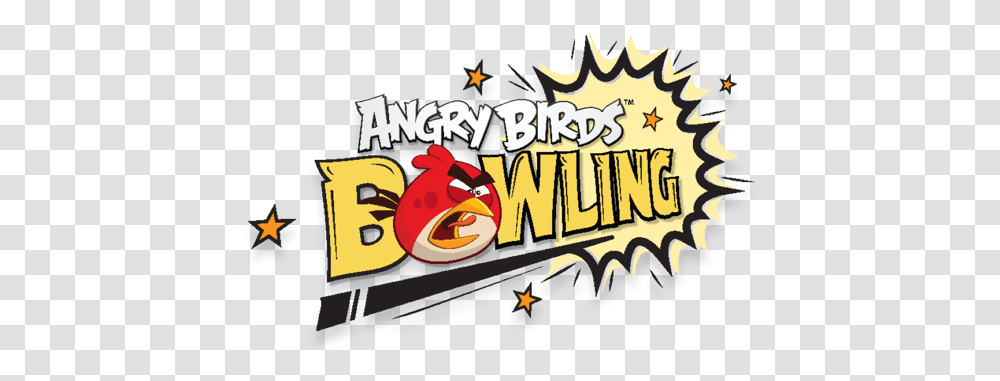 Angry Birds Angry Birds Bowling Logo, Poster, Advertisement Transparent Png