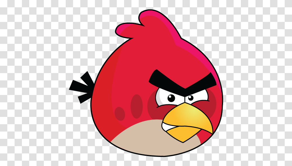 Angry Birds Art Vector Angry Birds Red Bird Transparent Png