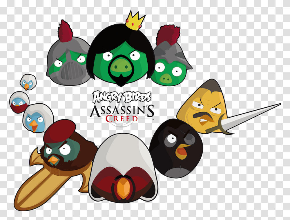 Angry Birds Assassins Transparent Png