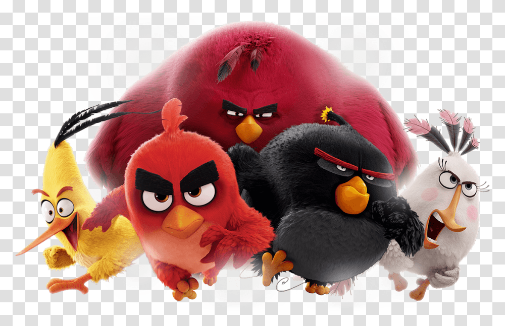 Angry Birds Background Angry Birds 2, Toy, Animal Transparent Png