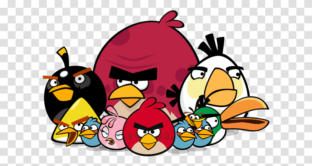 Angry Birds Background Angry Birds, Penguin, Animal Transparent Png