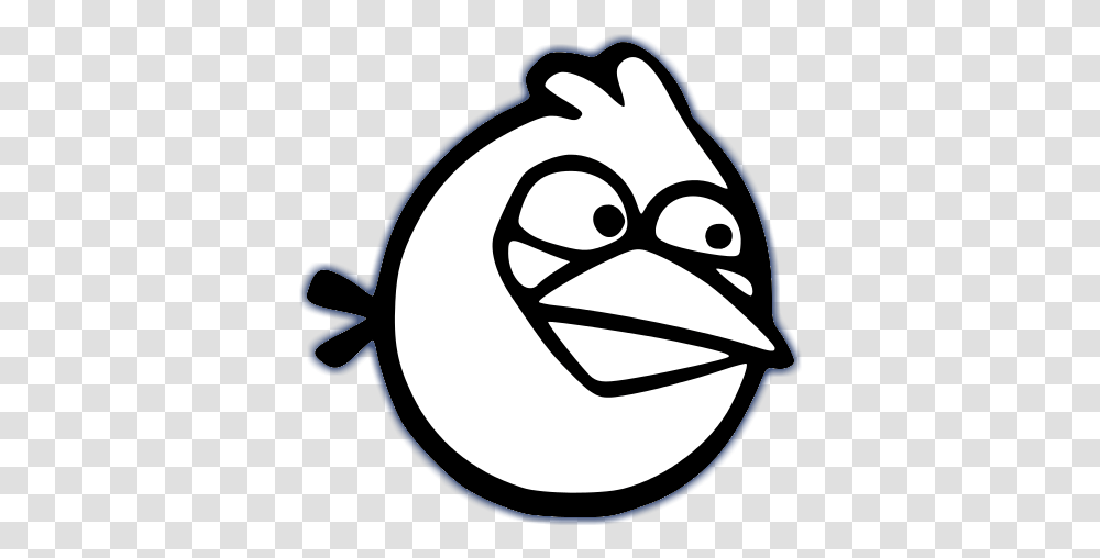 Angry Birds Black And White Angry Birds Coloring Pages, Stencil Transparent Png