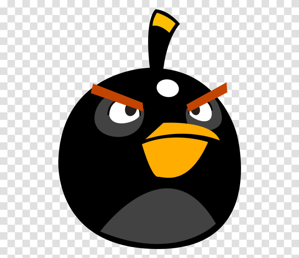 Angry Birds Black Clipart Angry Birds Friends Angry Angry Birds A Bomb Transparent Png