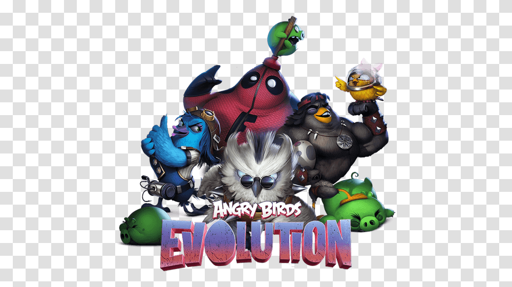 Angry Birds Evolution Tips And Cheats Angry Birds Epic Figures, Toy, Advertisement, Poster, Cat Transparent Png