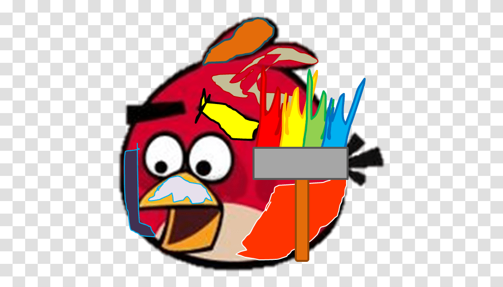 Angry Birds Fanon Wiki Angry Birds Red Meme Transparent Png