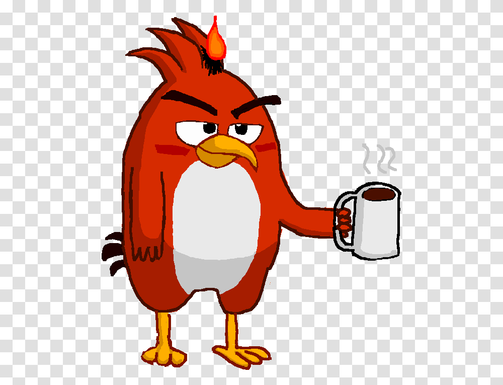 Angry Birds Fanon Wiki Cartoon, Penguin, Animal, Coffee Cup Transparent Png