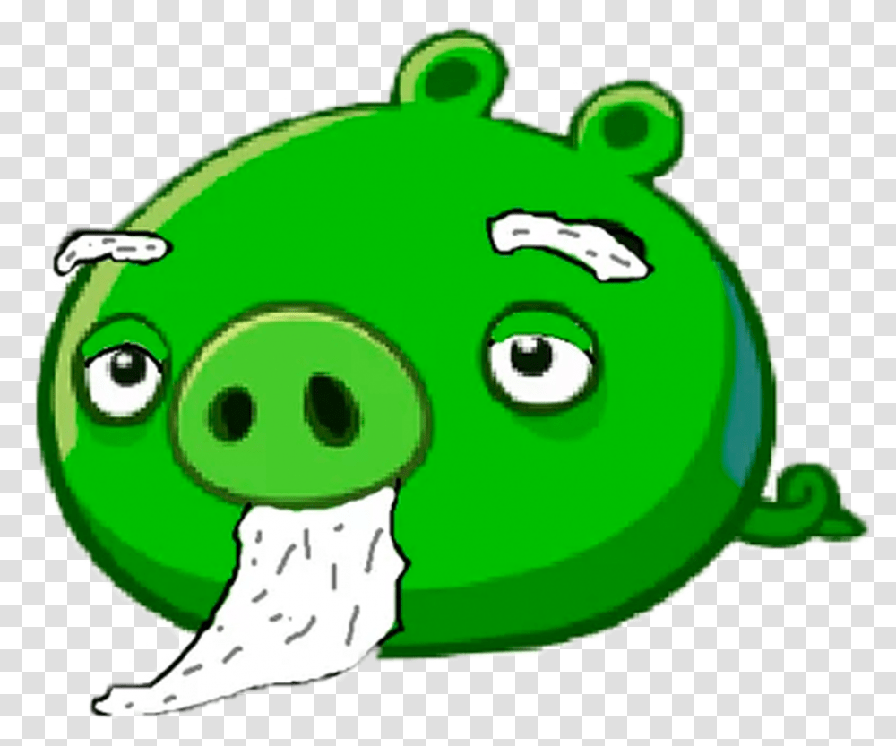 Angry Birds Fanon Wiki, Piggy Bank, Green Transparent Png