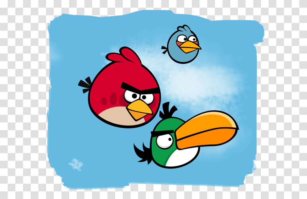 Angry Birds Game Red Bird, Animal, Poster, Advertisement Transparent Png