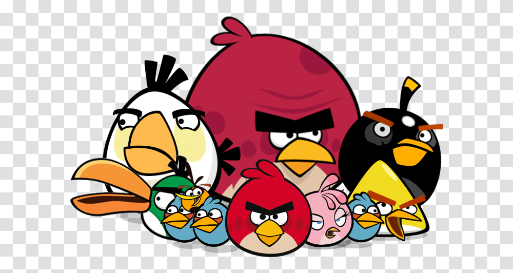 Angry Birds Group Angry Birds, Animal, Penguin Transparent Png