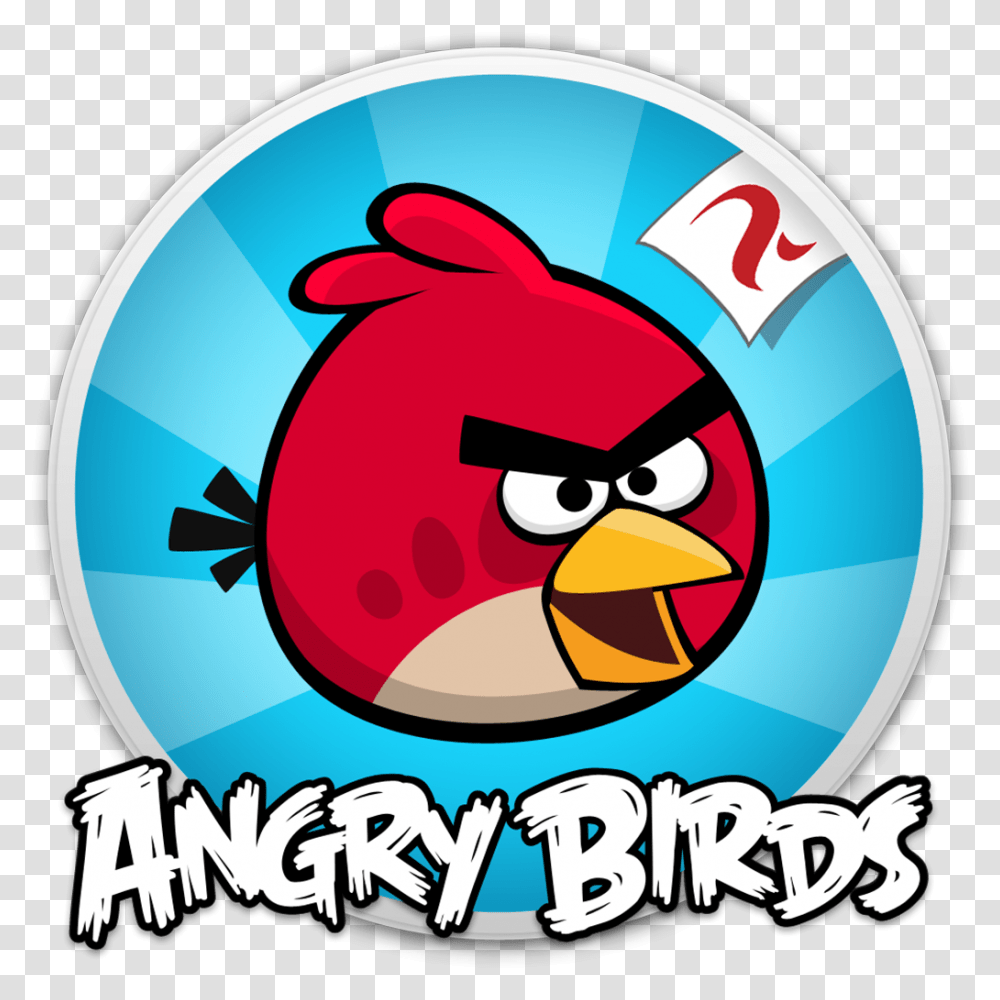Angry Birds Iphone Icon Apps Images Angry Birds App Angry Bird Game Icon,  Transparent Png
