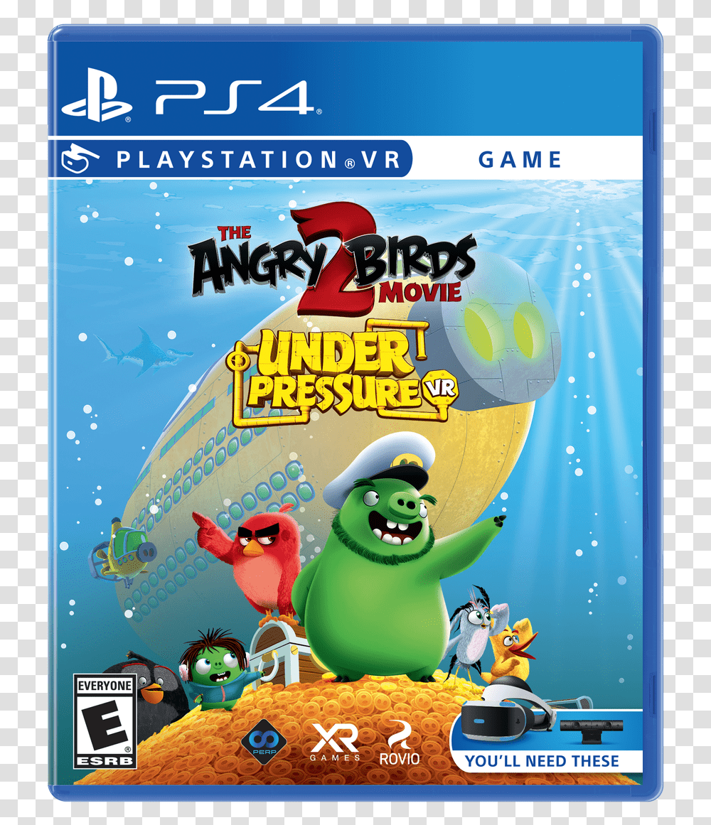 Angry Birds Movie 2 Vr Under Pressure, Advertisement, Poster, Flyer, Paper Transparent Png