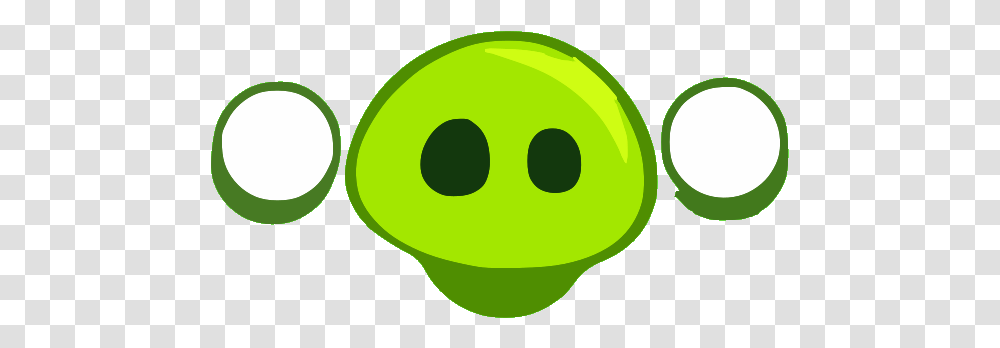 Angry Birds Pig Happy Svg Clip Art Dot, Tennis Ball, Sport, Sports, Green Transparent Png