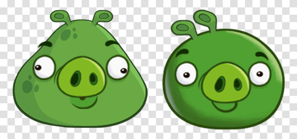Angry Birds Pig Sprites, Green, Plant, Toy, Food Transparent Png