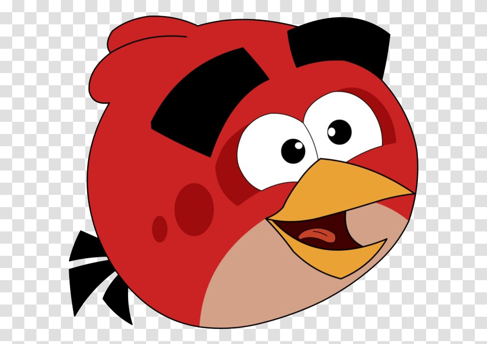 Angry Birds Red Image Background Arts Red Angry Birds Toons, Giant Panda, Bear, Wildlife, Mammal Transparent Png