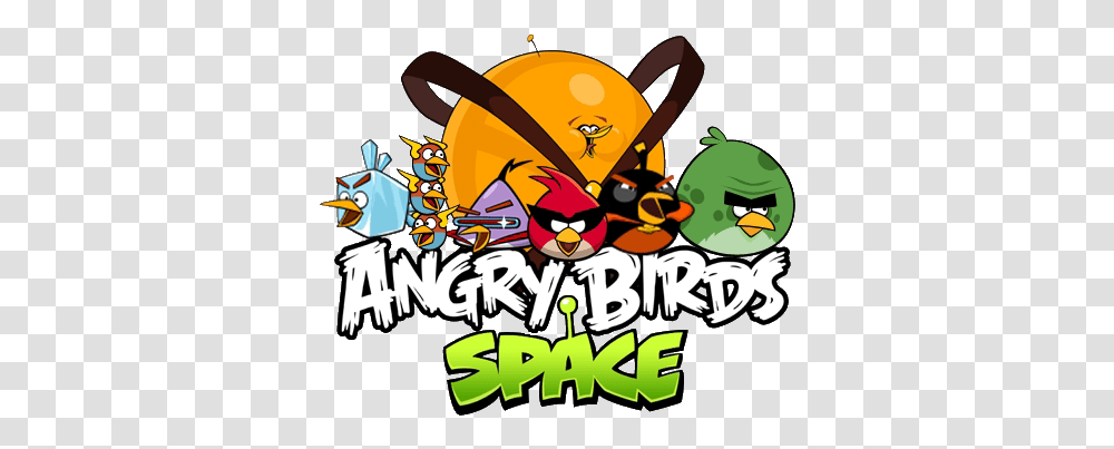 Angry Birds Space Birds Powers Guide Angry Birds Geek Angry Birds Space Logo, Label, Text, Graphics, Art Transparent Png