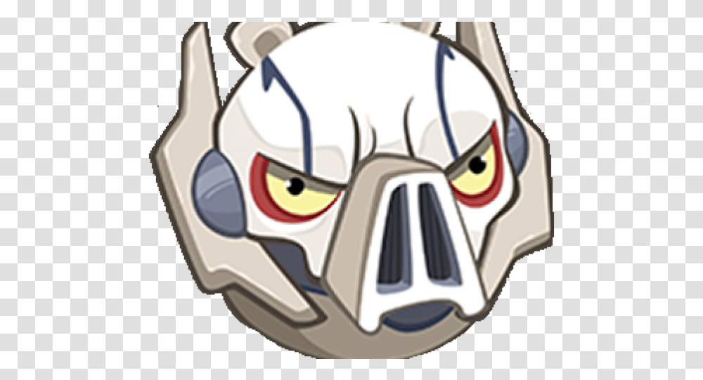 Angry Birds Star Wars Grievous Angry Bird Star Wars Characters, Helmet, Clothing, Goggles, Accessories Transparent Png