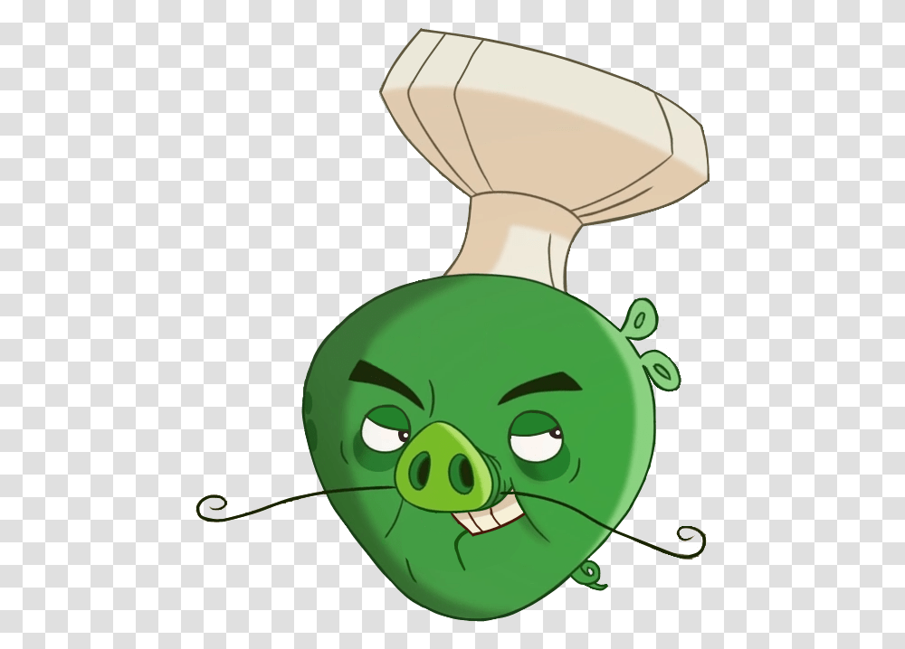 Angry Birds Toons Pigs, Rattle, Green, Bowl Transparent Png