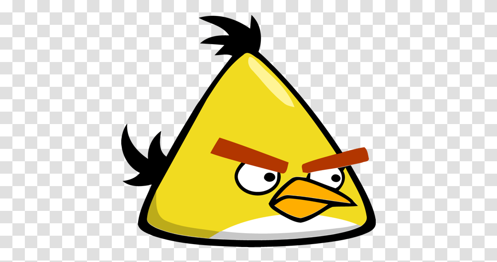 Angry Birds Yellow Bird Icon Transparent Png