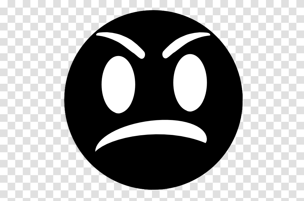 Angry Black Face Emoji, Stencil, Lamp, Mask Transparent Png