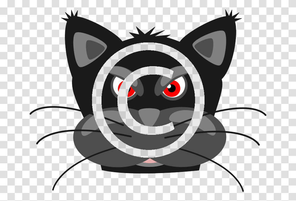 Angry Black Panther - Tigerstock Cartoon Funny Clipart Cat, Stencil, Graphics, Pet, Animal Transparent Png