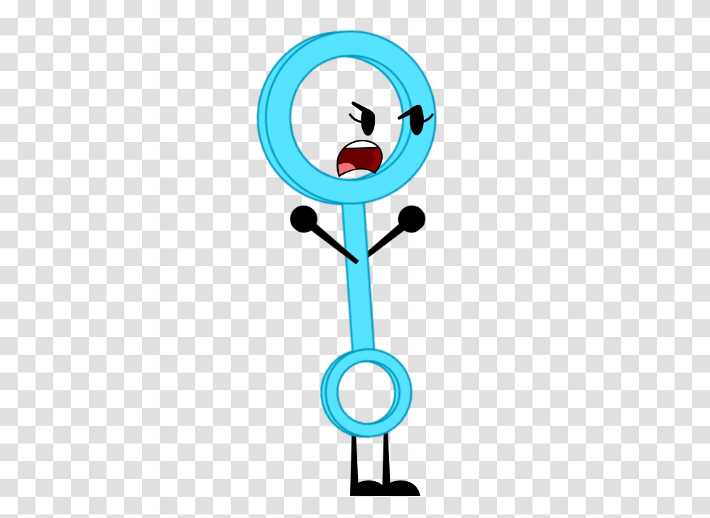 Angry Bubble Wand, Key, Rattle Transparent Png