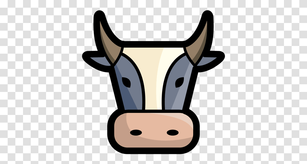 Angry Bull Head Cabeza De Toro Caricatura, Axe, Tool, Cattle, Mammal Transparent Png