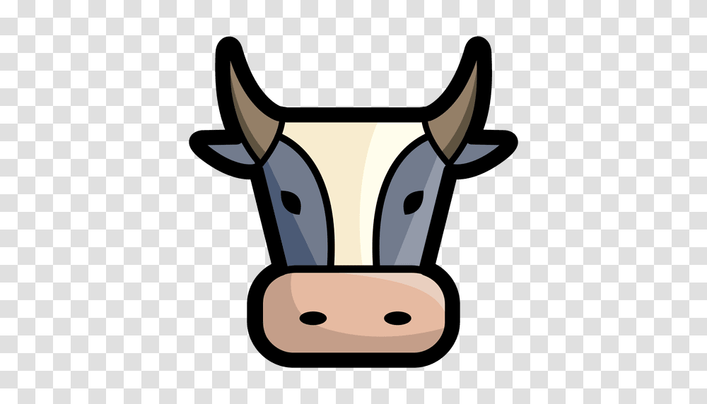 Angry Bull Head, Cow, Cattle, Mammal, Animal Transparent Png