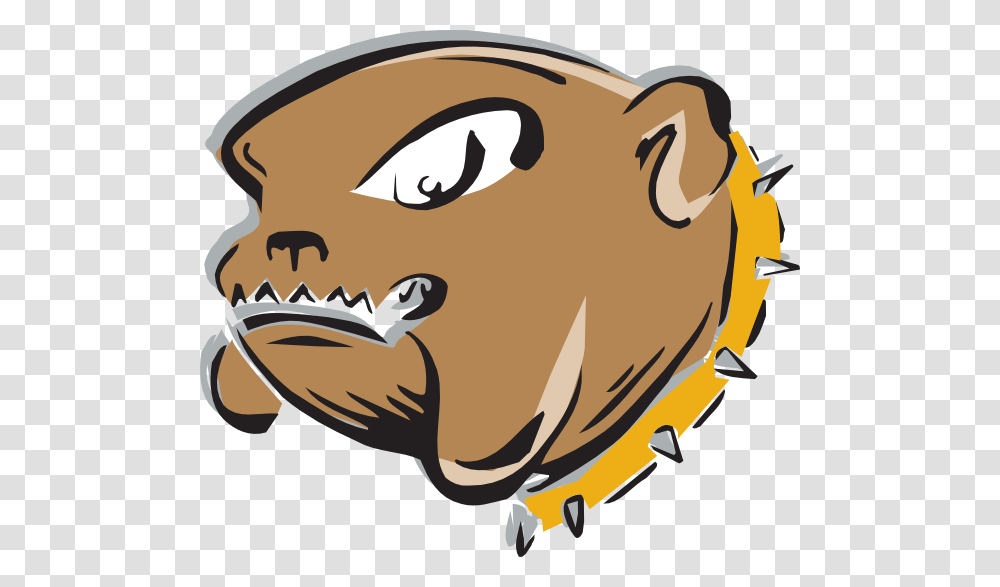 Angry Bulldog Art Clip Art, Helmet, Apparel, Food Transparent Png