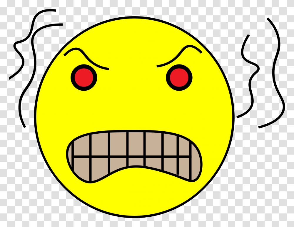 Angry Cartoon Eyes This Free Icons Design Of Clip Art Anger Face, Label, Text, Sticker, Plush Transparent Png