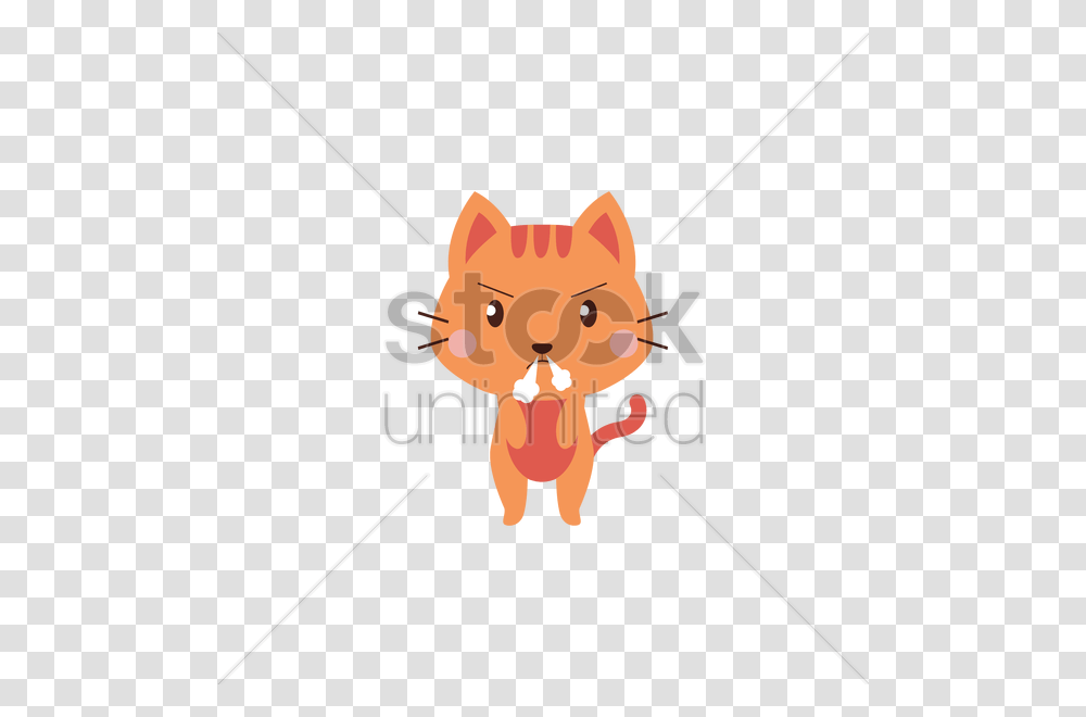 Angry Cat Vector Image, Duel, Bow, Wand, Pet Transparent Png