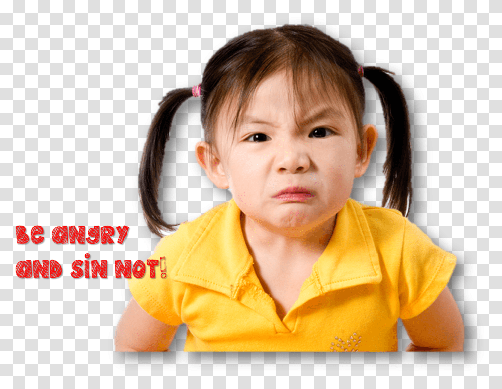 Angry Child, Face, Person, Smile, Hair Transparent Png