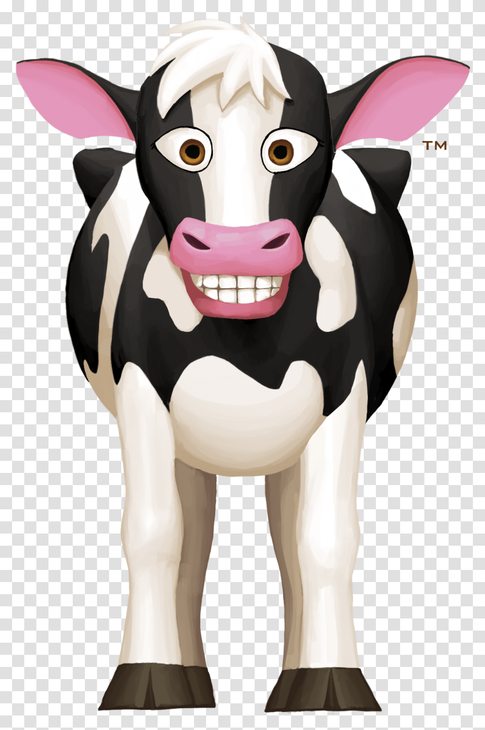 Angry Cow Clipart Full Size Clipart 4201969 Pinclipart Angry Cow Cartoon, Cattle, Mammal, Animal, Dairy Cow Transparent Png
