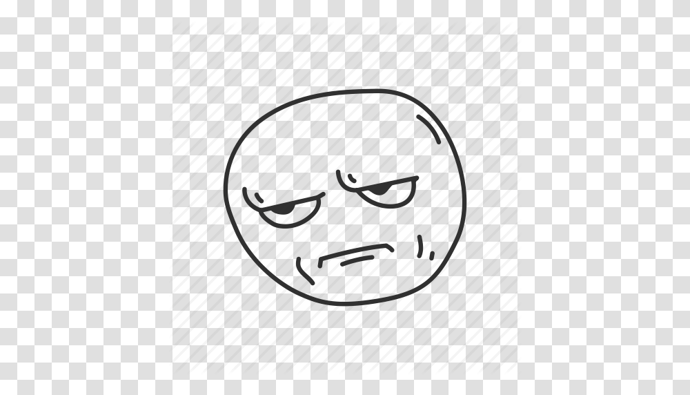Angry Derp Emotion Funny Meme Not Impressed Reaction Icon, Face, Photography Transparent Png
