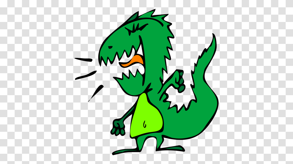 Angry Dinosaur Vector Clip Art, Dragon, Green, Poster, Advertisement Transparent Png