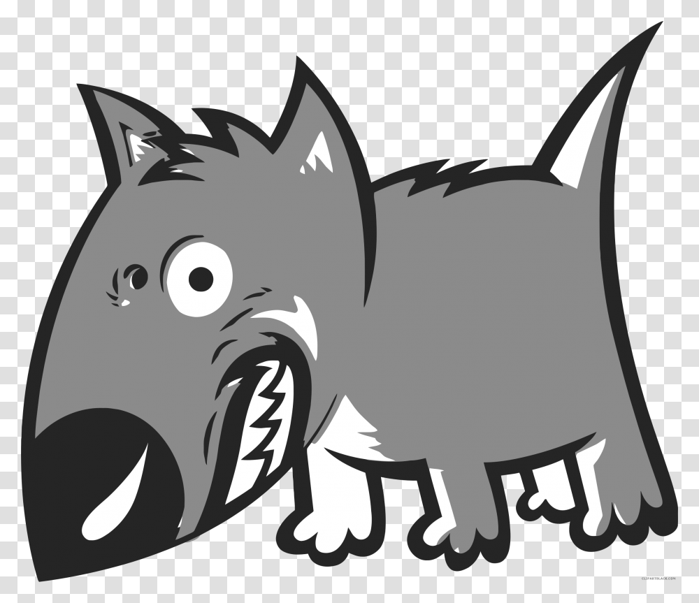 Angry Dog Animal Free Black White Clipart Images Clipartblack Angry Dog Clip Art, Mammal, Axe, Tool Transparent Png