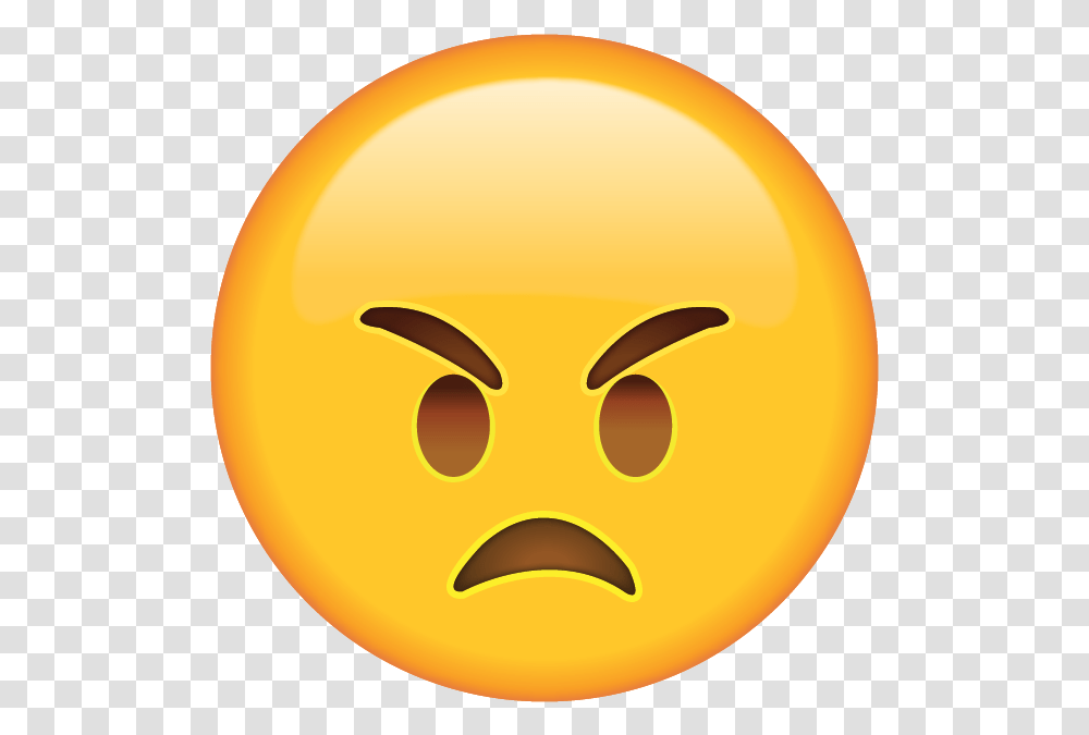Angry Emoji Angry Face Emoji, Pac Man, Mask Transparent Png