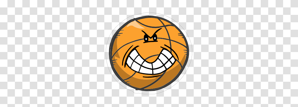 Angry Emoji Basketball Sticker, Sphere, Outer Space, Astronomy Transparent Png