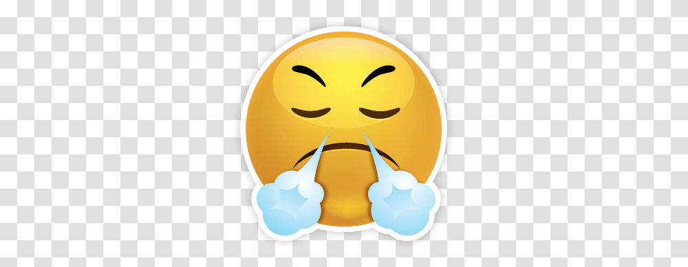 Angry Emoji Clipart Angry Emoticon, Balloon, Food, Sun, Nature Transparent Png