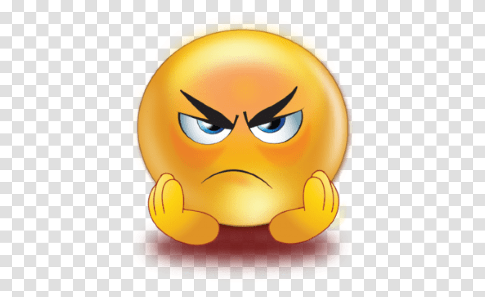 Angry Emoji Clipart Download Hd Sad Emoji, Angry Birds, Helmet, Clothing, Apparel Transparent Png