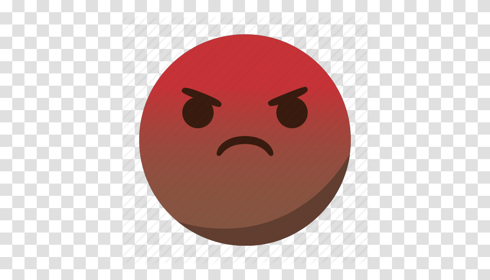 Angry Emoji Emoticon Face Mad Icon, Bowling Ball, Sport, Sports, Mountain Transparent Png