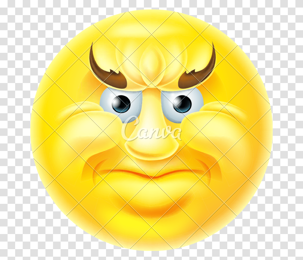 Angry Emoji Emoticon Man Angry Emoji, Plant, Balloon, Fruit, Food Transparent Png