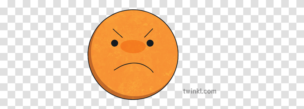 Angry Emoji Emoticon Smiley Face Ks2 Smiley, Moon, Outer Space, Night, Astronomy Transparent Png